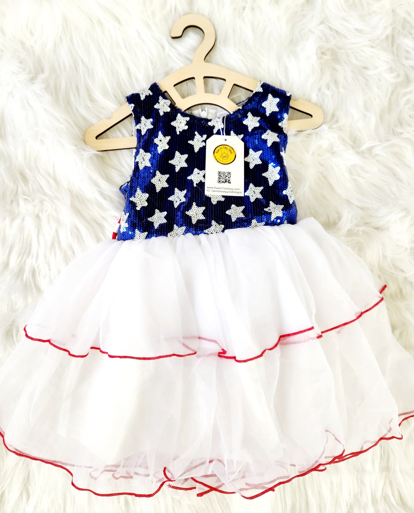 Red, WHITE & Blue Dress