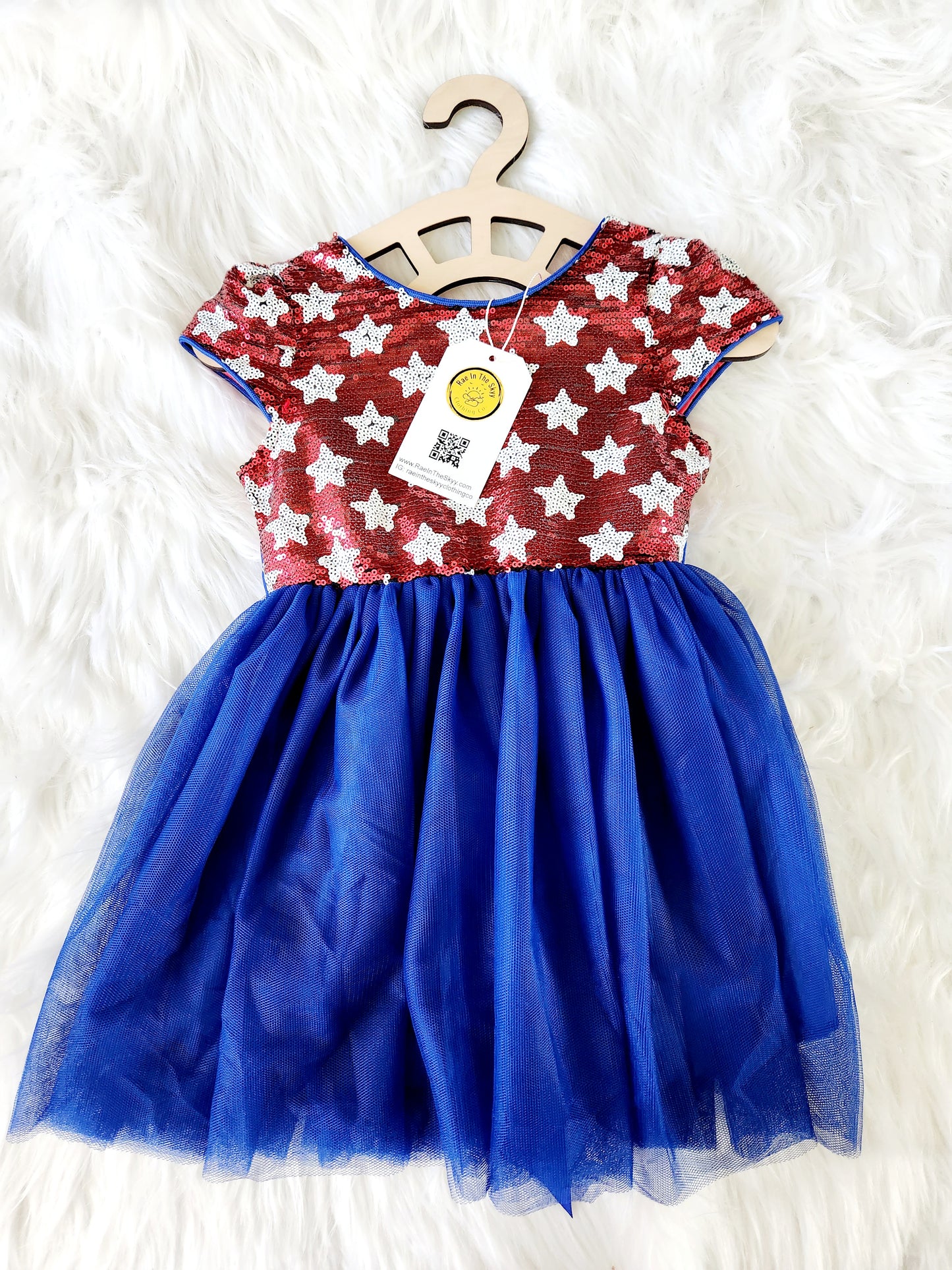 Red, White & BLUE Dress