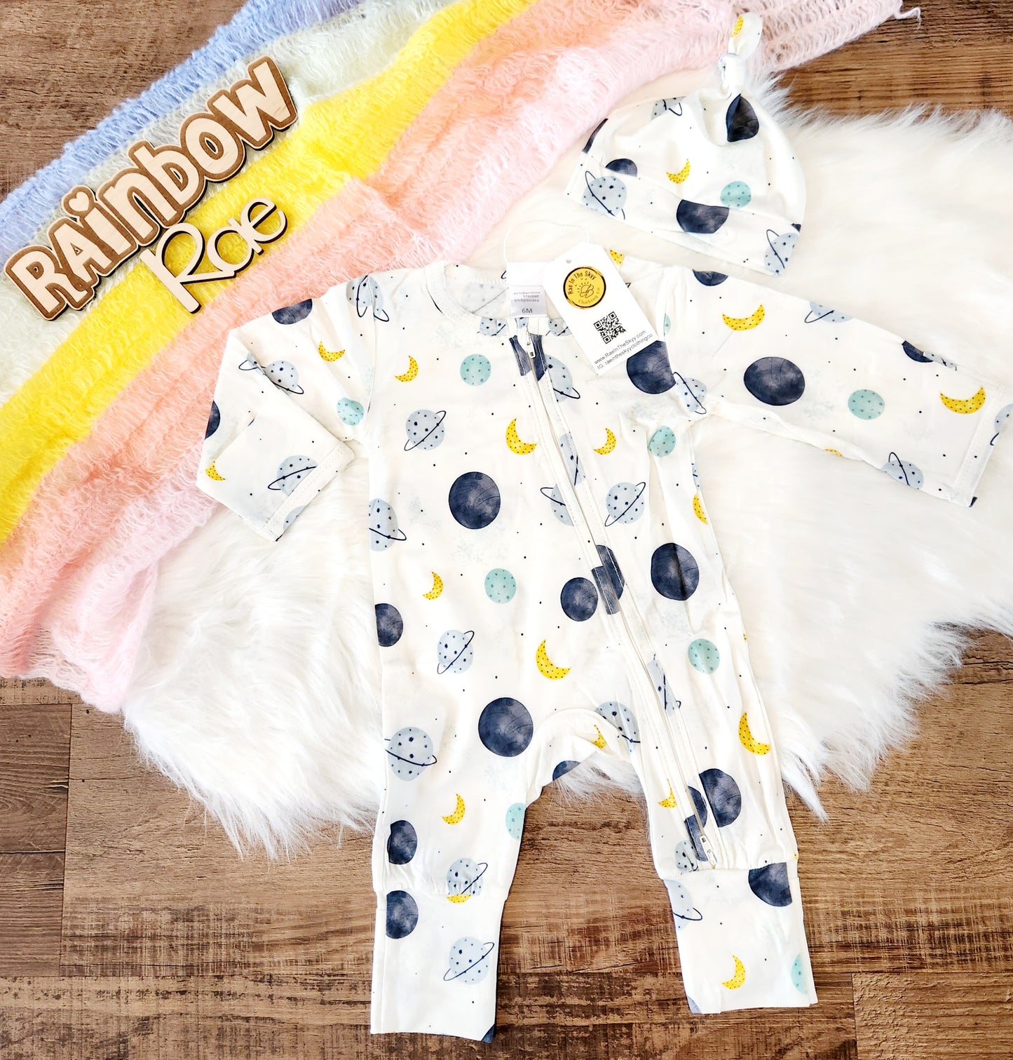 Love You To The Moon And Back Bamboo Pajama Set