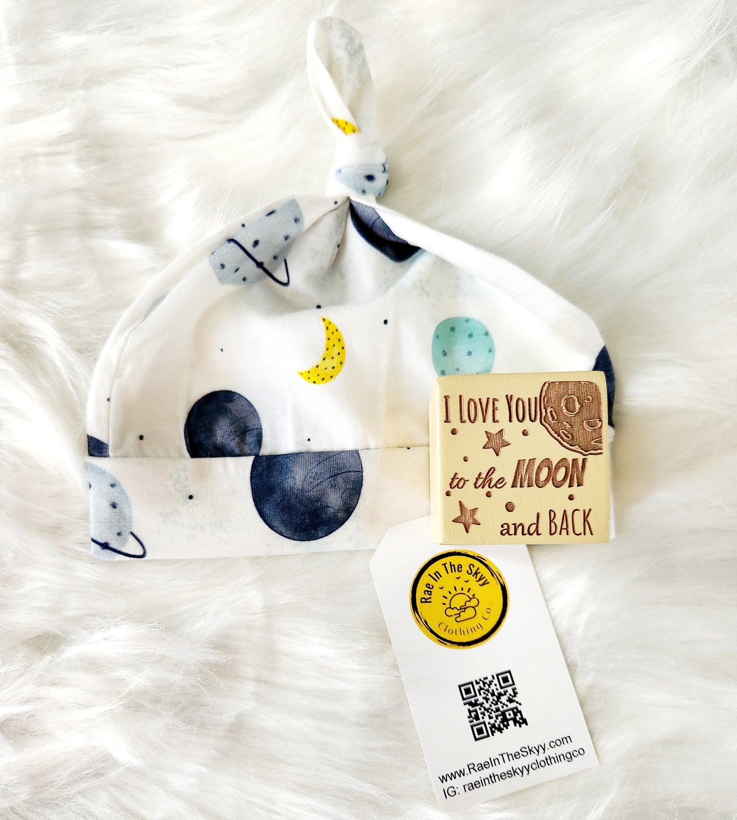 Love You To The Moon And Back Bamboo Pajama Set