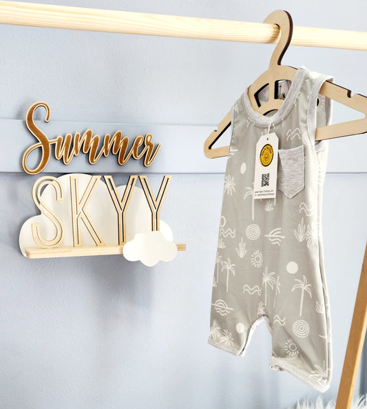 Summer Vibes Pocket Romper