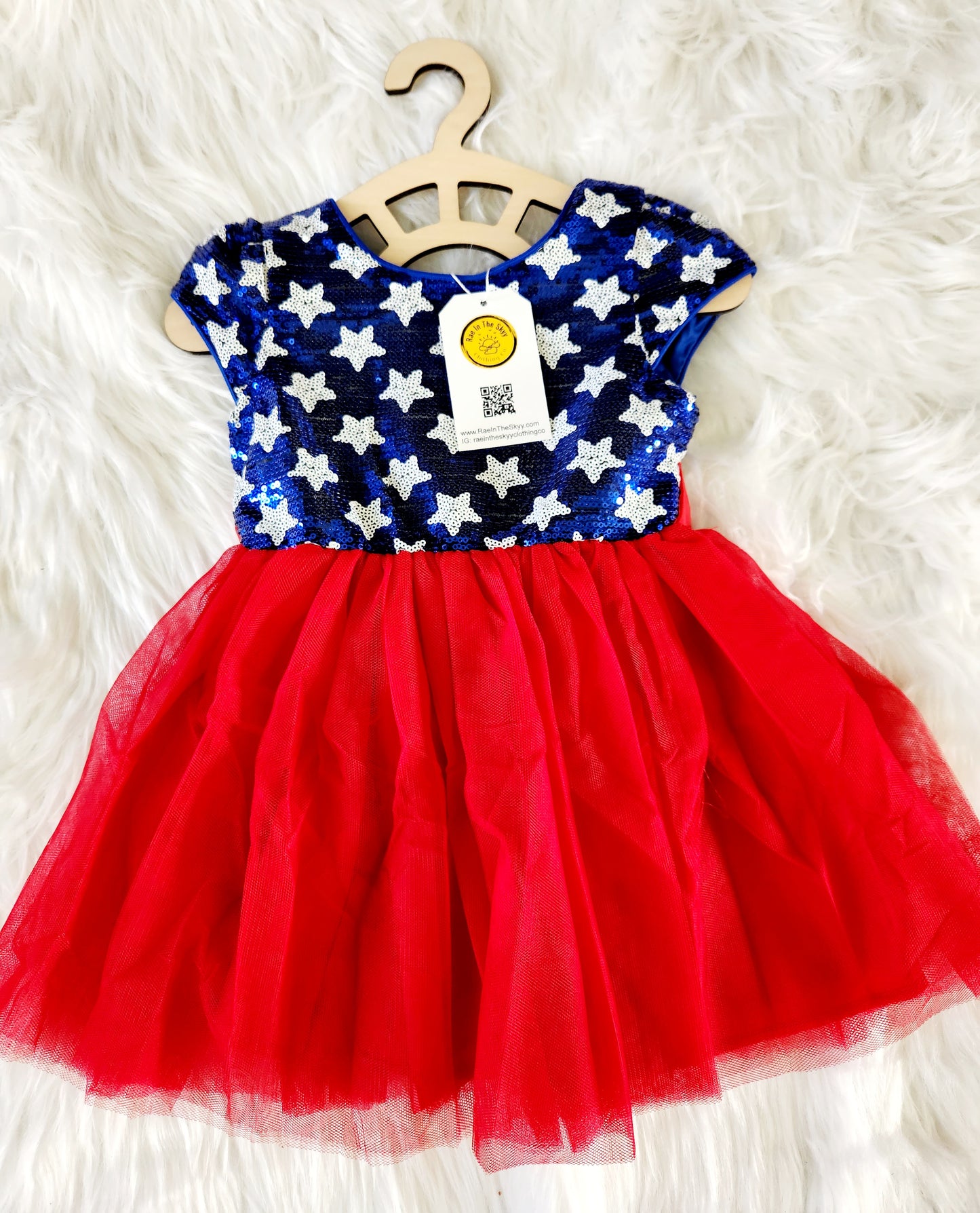 RED, White & Blue Dress
