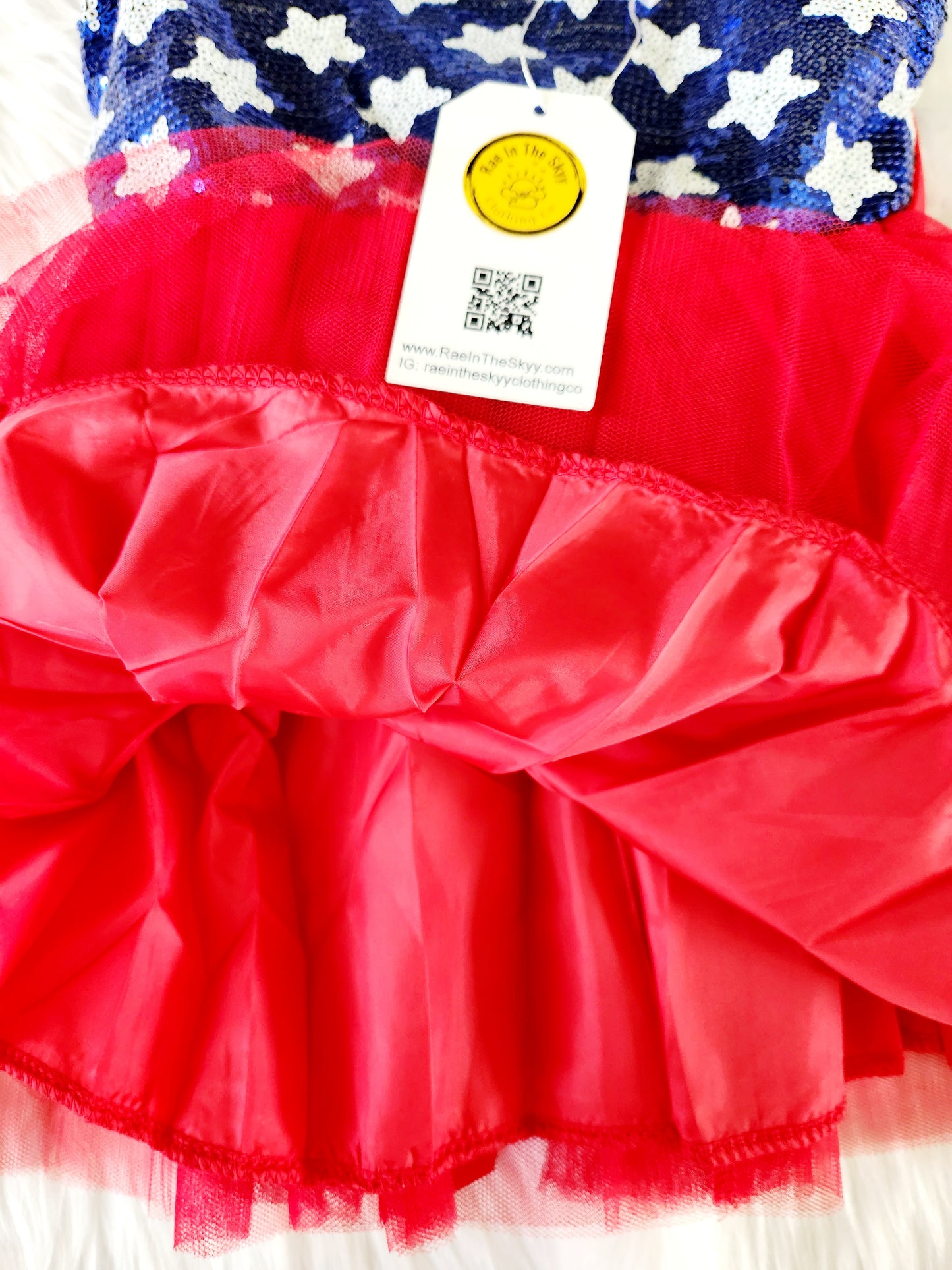 RED, White & Blue Dress