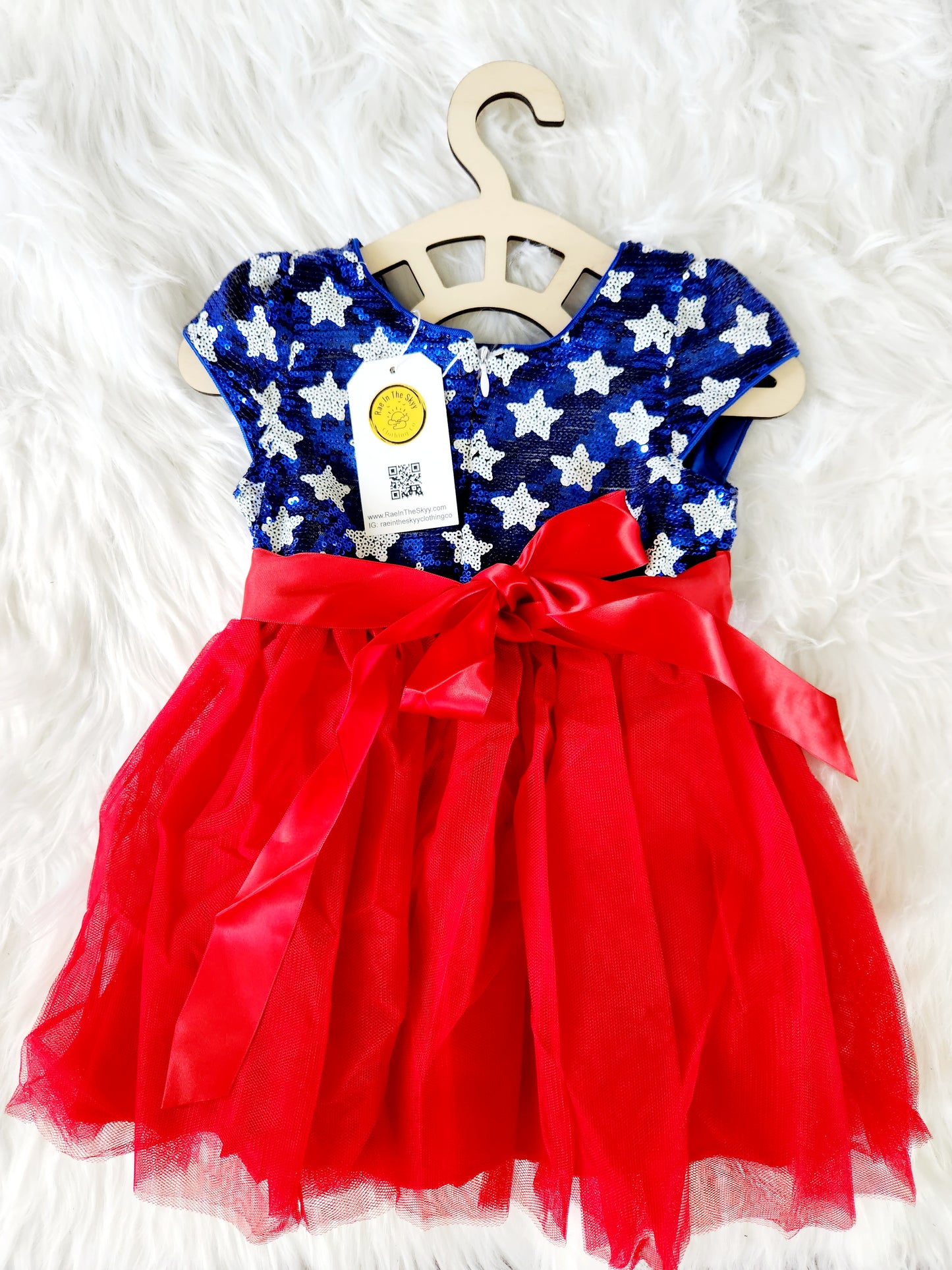 RED, White & Blue Dress
