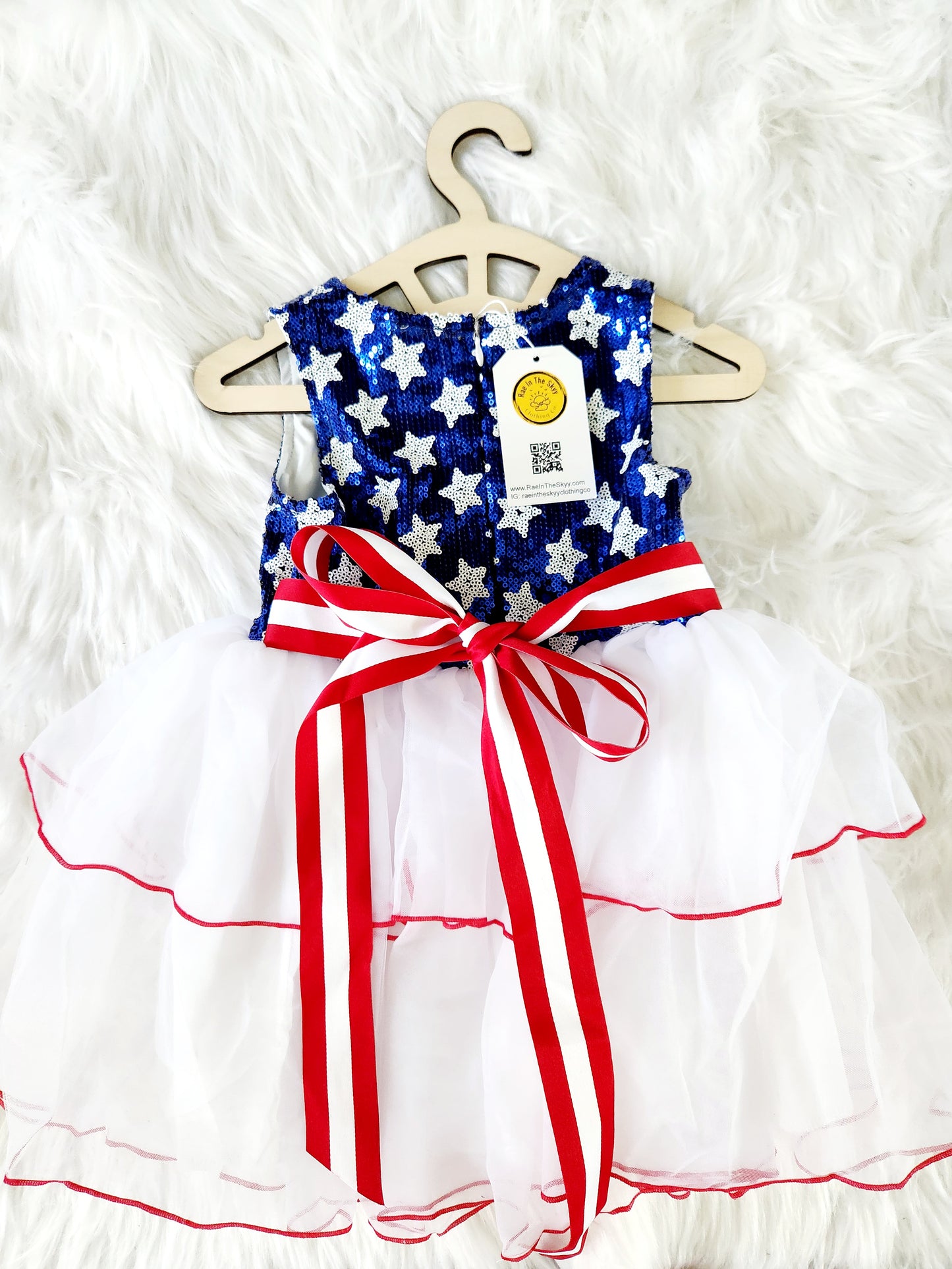 Red, WHITE & Blue Dress