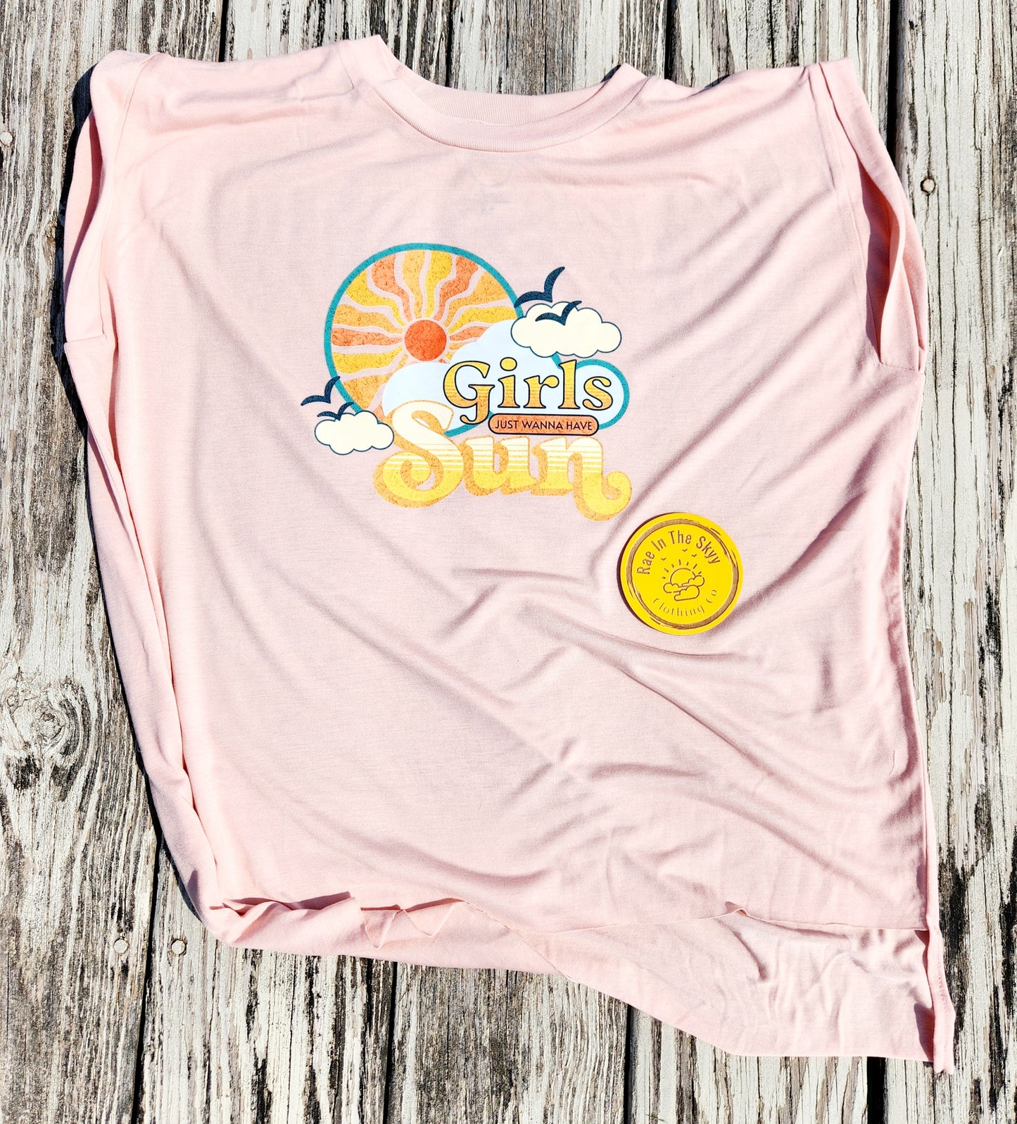 Girls Just Wanna Have Sun Tee (Adult)
