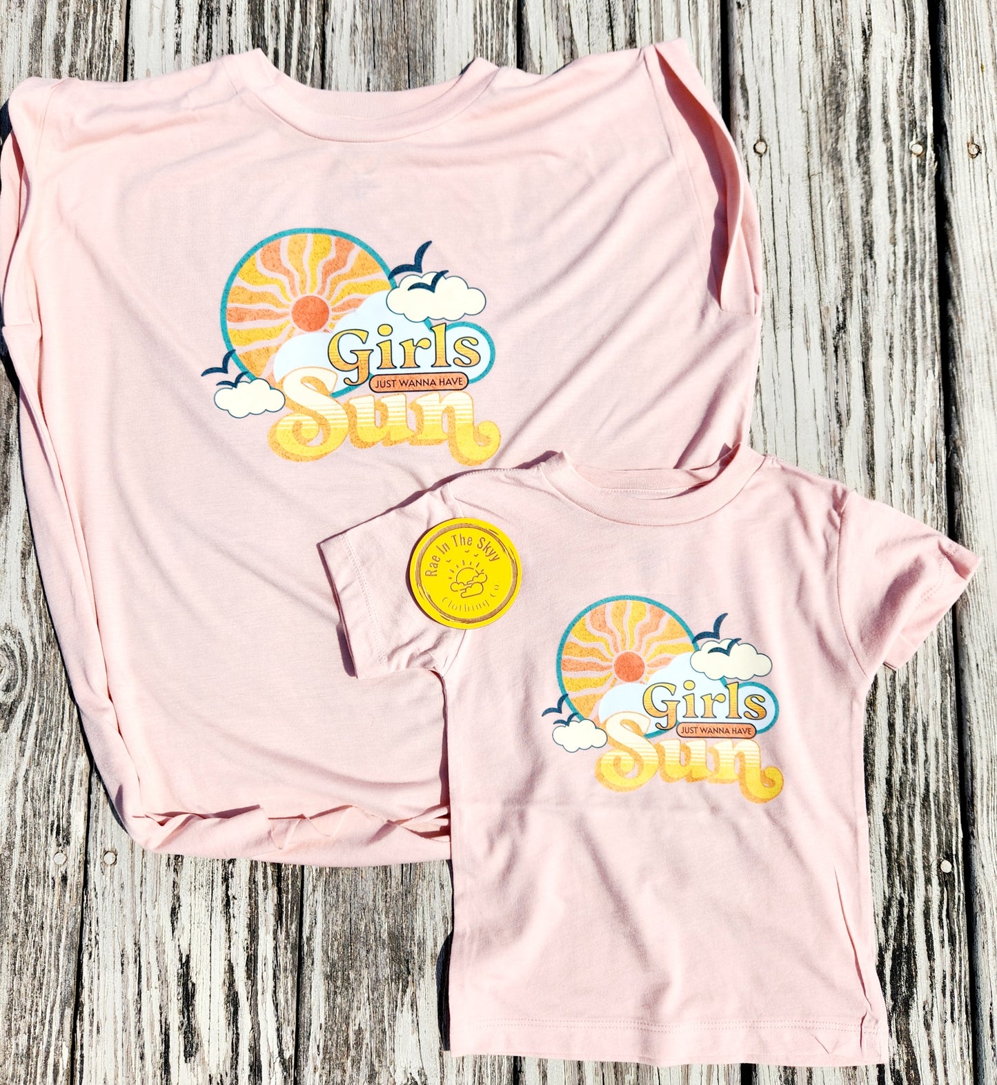 Girls Just Wanna Have Sun Tee (Adult)