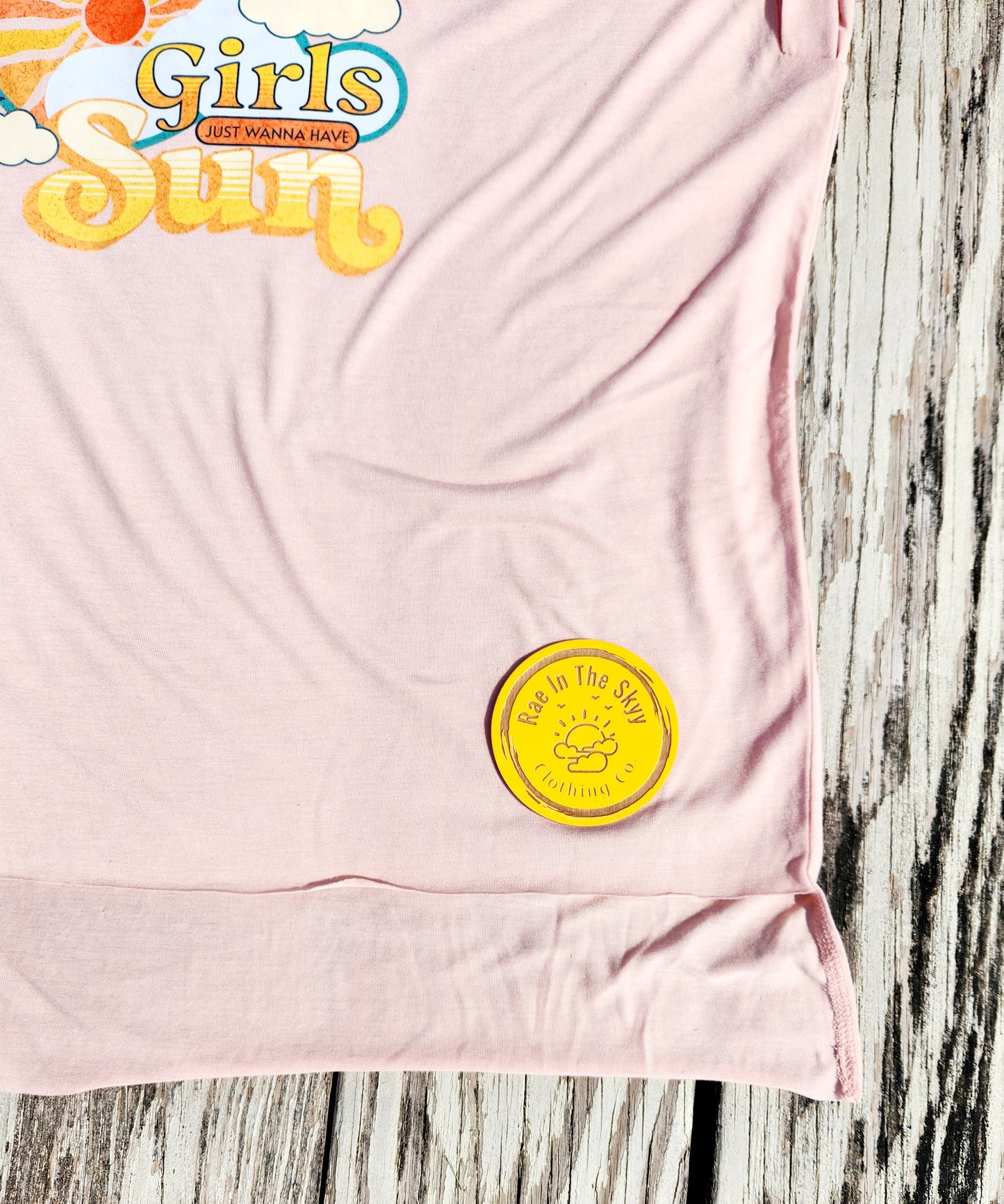 Girls Just Wanna Have Sun Tee (Adult)