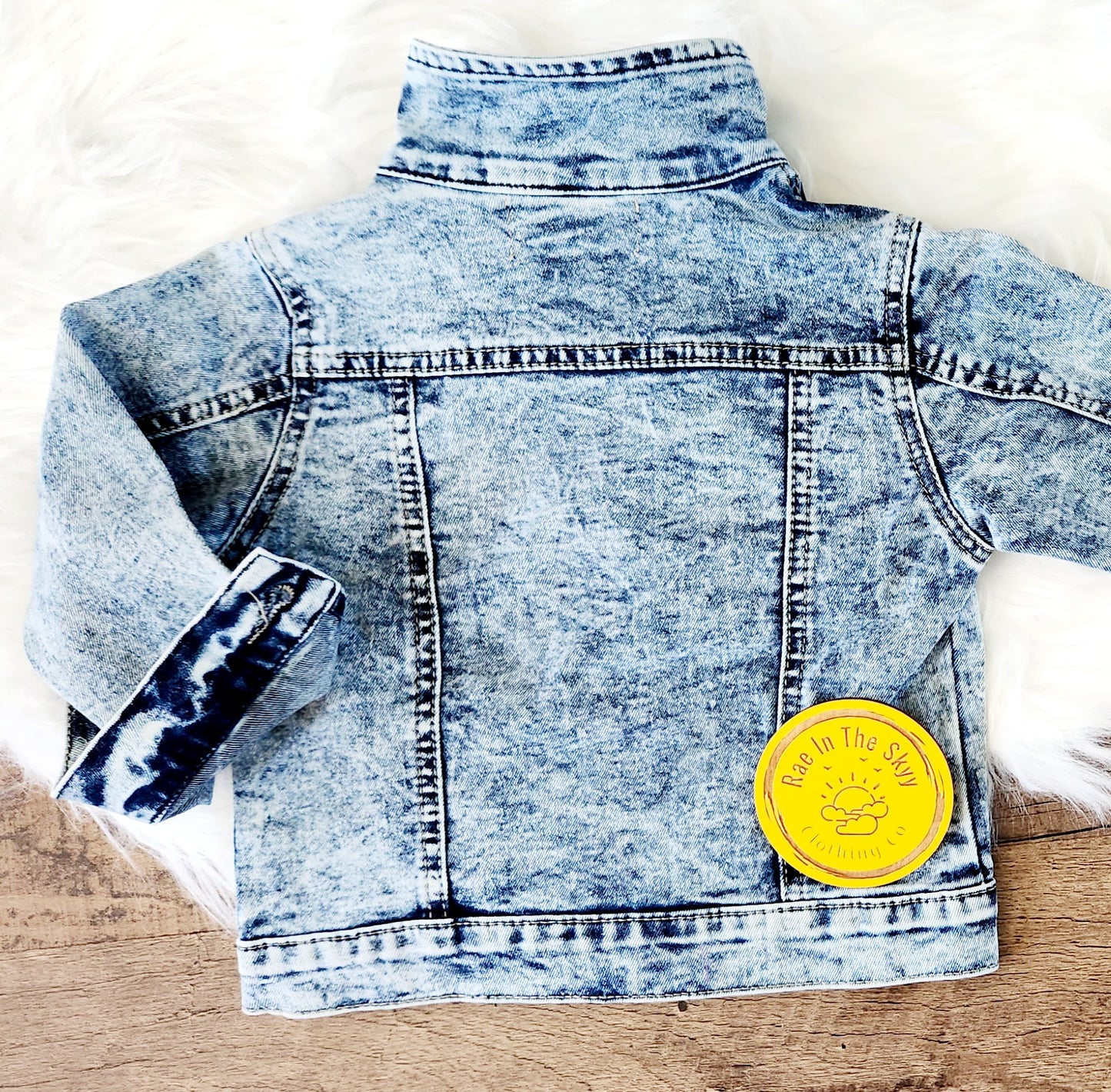 Acid Wash Denim Jacket