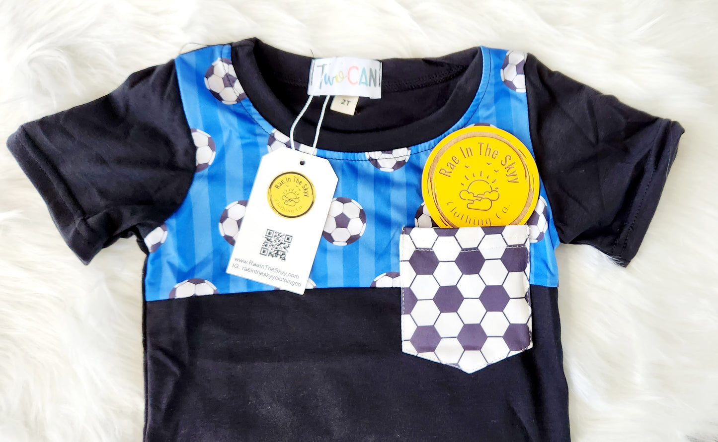 Soccer Goals Pocket Tee