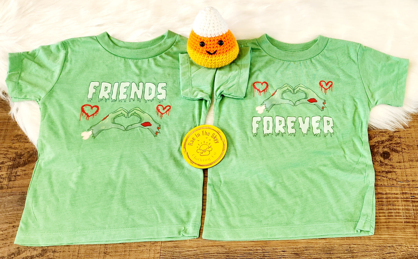 Zombie BFF Tee Set