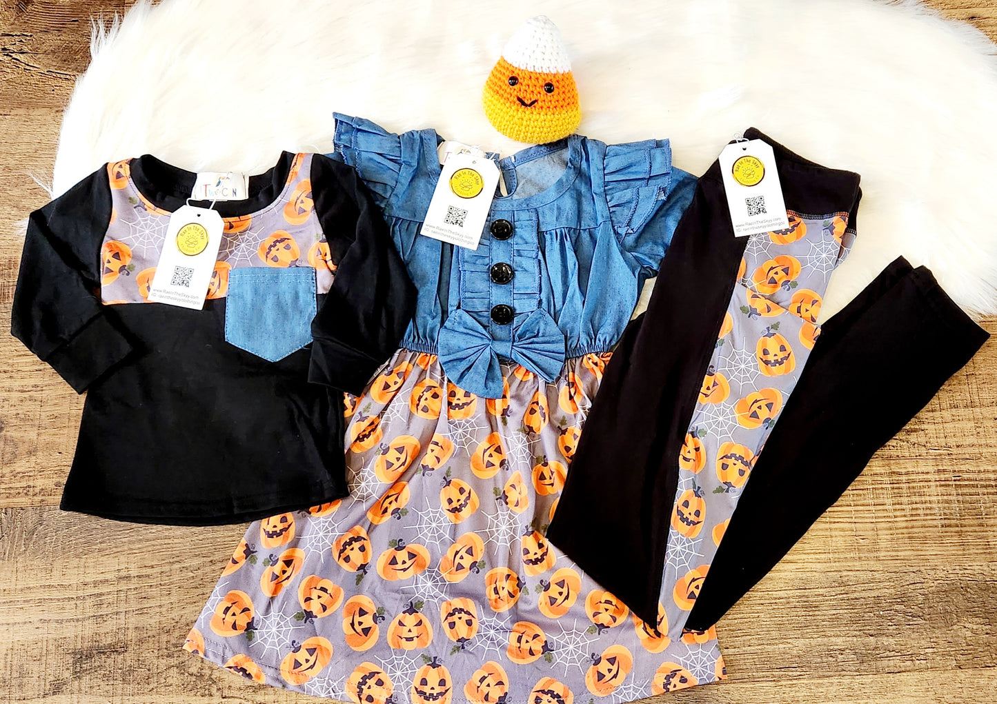 Denim Pumpkin Dress